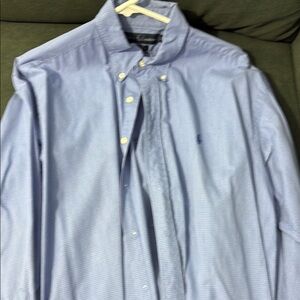 Ralph Lauren Blue Casual Button Down Shirt